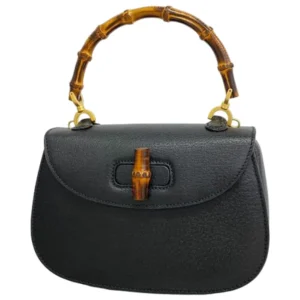 グッチ バンブー ハンドバッグ レザー