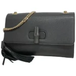 グッチ バンブー ハンドバッグ レザー