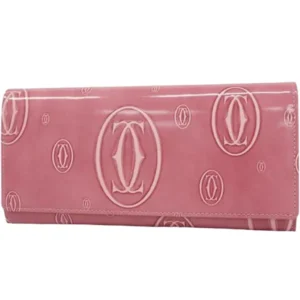 カルティエ ハッピーバースデー 財布 エナメル