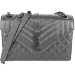 サンローラン クラシックモノグラム カサンドラ ショルダーバッグ レザー