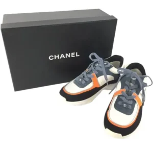 シャネル スニーカー ファブリック スエード