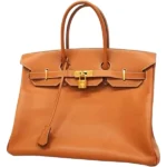 エルメス バーキン35 ハンドバッグ ヴォーエプソン □K刻印 ゴールド金具