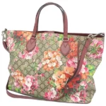 グッチ GGブルームス トートバッグ PVC レザー