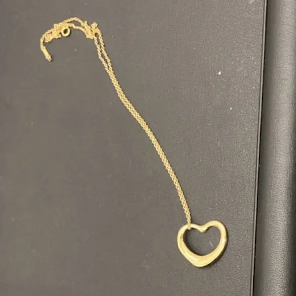 ティファニー　オープンハート　ネックレス