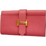 エルメス ベアン キーケース レザー X刻印 ゴールド金具