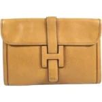 エルメス ジジェPM クラッチバッグ レザー