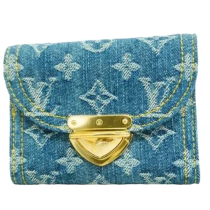 ルイ・ヴィトン モノグラムデニム ポルトフォイユ ヴィクトリーヌ 財布 M82959