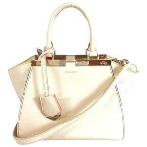 フェンディ プチトロワジュール ハンドバッグ レザー