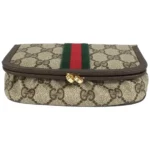 グッチ GGスプリーム シェリーライン ポーチ PVC