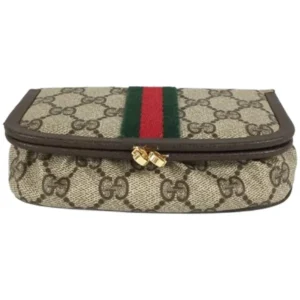 グッチ GGスプリーム シェリーライン ポーチ PVC