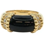 ヴァンクリーフ&アーペル ペルレ クルール リング Au750