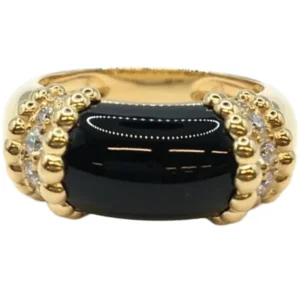 ヴァンクリーフ&アーペル ペルレ クルール リング Au750