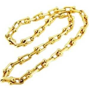 ティファニー ハードウェア ネックレス ペンダントトップ Au750