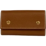 エルメス エテュイクレ4 キーケース レザー □B刻印 ゴールド金具