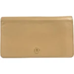 シャネル ココボタン 財布 レザー 