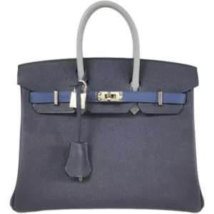 エルメス バーキン25 ハンドバッグ レザー K刻印 シルバー金具