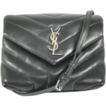 サンローラン クラシックモノグラム ショルダーバッグ レザー