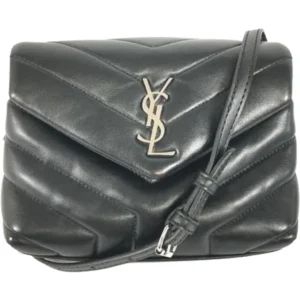 サンローラン クラシックモノグラム ショルダーバッグ レザー