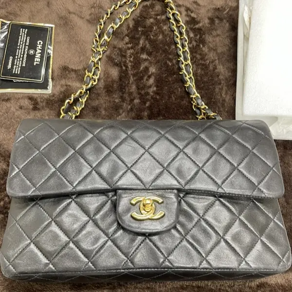 シャネル　マトラッセ　チェーンショルダーバッグ