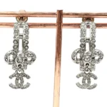 シャネル リボン ピアス イヤリング