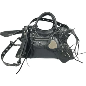 バレンシアガ ジャイアント ネオカゴールシティ ハンドバッグ レザー