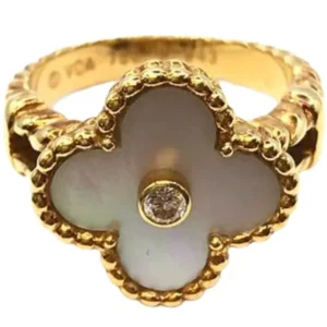 ヴァンクリーフ&アーペル ヴィンテージ アルハンブラ リング