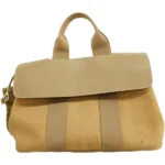 エルメス ヴァルパライソPM ハンドバッグ キャンバス シルバー金具