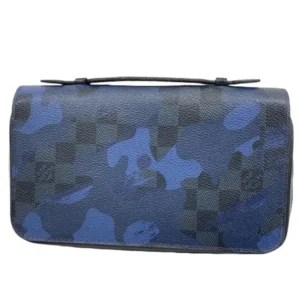 ルイ・ヴィトン ダミエコバルト カモフラージュ ジッピーXL 財布 N63287