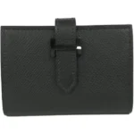 エルメス ベアン カードケース レザー W刻印