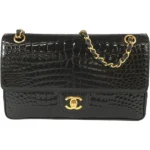 シャネル チェーンショルダーバッグ クロコダイル