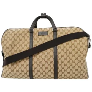 グッチ GGキャンバス ボストンバッグ
