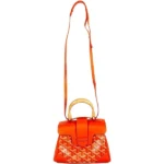 ゴヤール サイゴンミニ ハンドバッグ PVC レザー