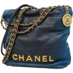 シャネル シャネル22 チェーンショルダーバッグ ラムスキン