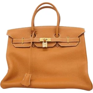 エルメス バーキン35 ハンドバッグ レザー □I刻印 ゴールド金具