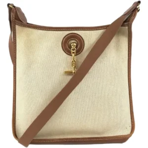 エルメス ヴェスパPM ショルダーバッグ キャンバス レザー □C刻印 ゴールド金具