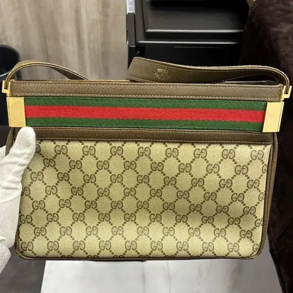 グッチ　シェリーライン　ショルダーバッグ