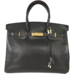 エルメス バーキン35 ハンドバッグ レザー □H刻印 ゴールド金具