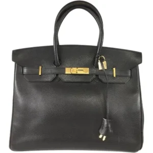 エルメス バーキン35 ハンドバッグ レザー □H刻印 ゴールド金具