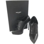 サンローラン ブーツ レザー