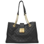 グッチ グッチシマ ショルダーバッグ レザー