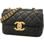 シャネル マトラッセ チェーンショルダーバッグ ラムスキン