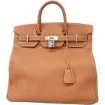 エルメス オータクロア40 ハンドバッグ レザー Z刻印 シルバー金具