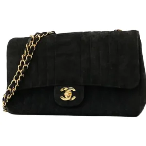 シャネル マドモアゼル チェーンショルダーバッグ スエード