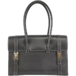 エルメス ドラッグ27 ハンドバッグ レザー シルバー金具