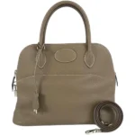 エルメス ボリード31 ハンドバッグ レザー D刻印 シルバー金具