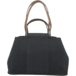 エルメス カバックエランPM トートバッグ キャンバス □L刻印 シルバー金具