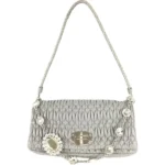 ミュウミュウ マテラッセ ハンドバッグ レザー