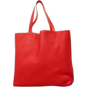 エルメス ドゥブルセンス36 トートバッグ レザー □P刻印