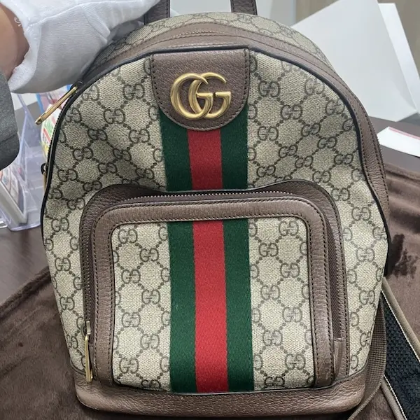 グッチ　オフィディア　GGスモールバックパック