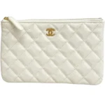 シャネル マトラッセ ポーチ キャビアスキン